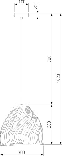 Подвесной светильник Eurosvet 40076/1 белый