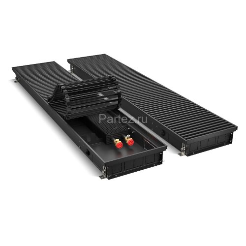 Конвектор внутрипольный Royal Thermo ATRIUM-75/250/1200-DG-U-BL