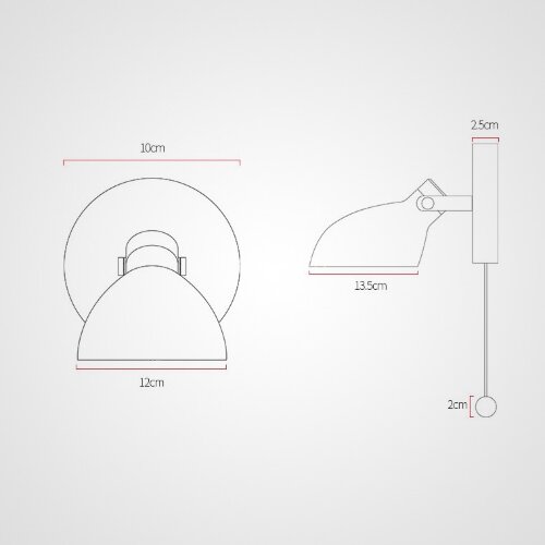 Бра ImperiumLoft ONDER01