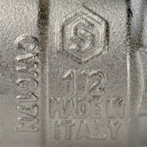 Кран шаровой полнопроходной НР/НР бабочка 1/2" Stout