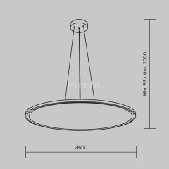 Подвесной светильник Maytoni MOD057PL-L54W4K
