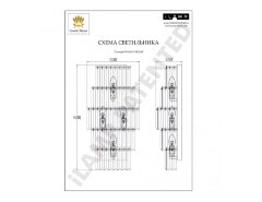 Бра iLamp W6119-4 BRASS