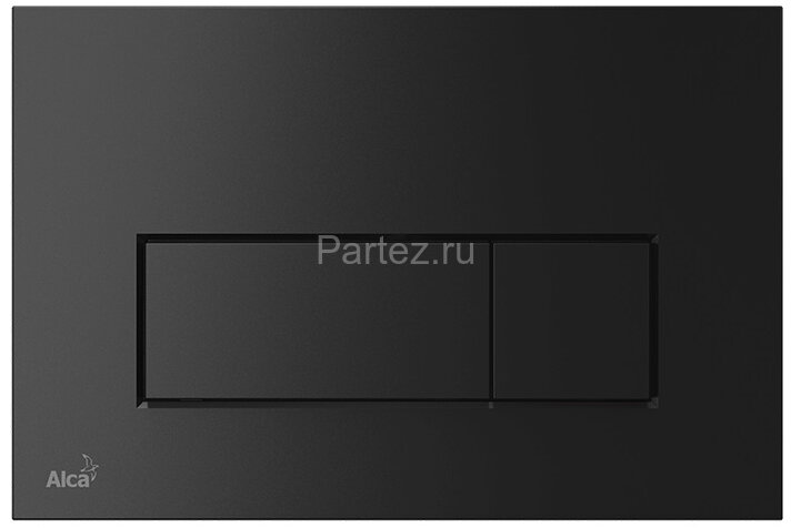 Инсталляция Alcadrain AM101 для унитаза с черной клавишей смыва