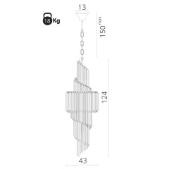 Подвесная люстра Arte Lamp 1683/01 LM-11