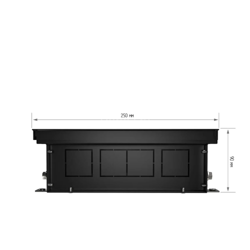 Конвектор внутрипольный Royal Thermo ATRIUM-90/250/800-DG-U-BL