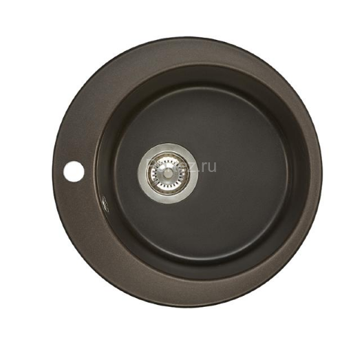 Кухонная мойка AQUATON Иверия 480мм., цвет кофе (1A711032IV280)