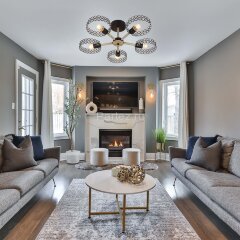 Потолочная люстра Escada 679/5P Black