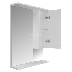 Зеркало-шкаф Loranto Моника 60 без светильника, правостороннее , 600х695х150