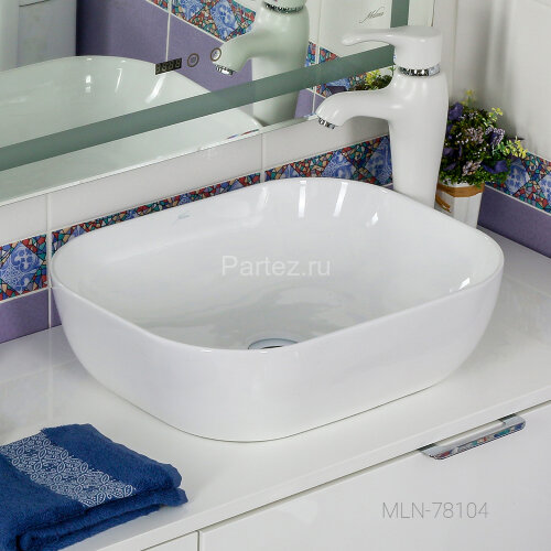 Накладная раковина melana mln-78104