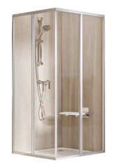 Душевой уголок Ravak Supernova SRV2-100 S белый+Гpапе