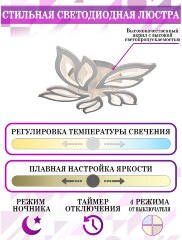 Потолочная люстра Natali Kovaltseva LED LAMPS 81216