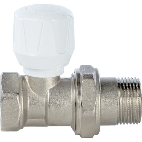 Клапан ручной терморегулирующий прямой 3/4" Stout