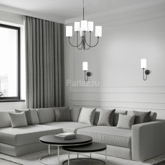 Подвесная люстра Eurosvet 60164/6 черный