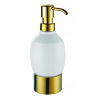 Дозатор жидкого мыла Azario ELVIA керамический настольный, золото (AZ-128AG)