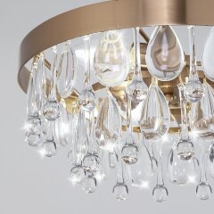 Подвесная люстра Eurosvet 60165/3 латунь