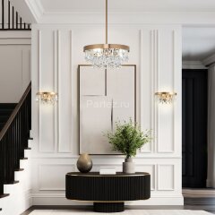 Подвесная люстра Eurosvet 60165/3 латунь