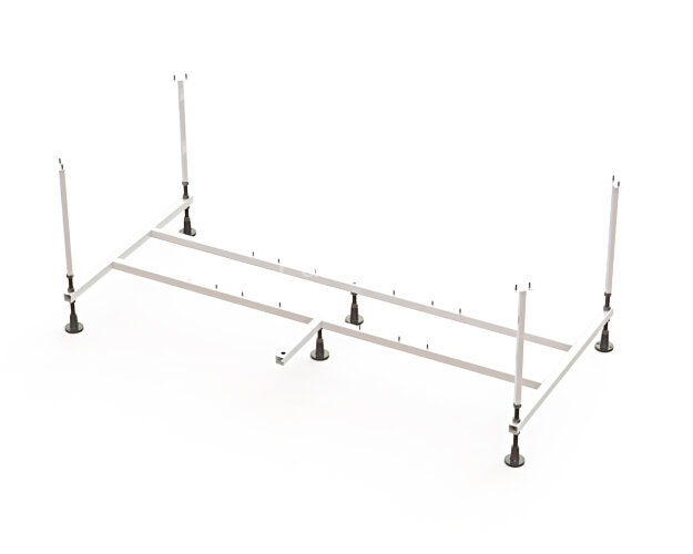 Карскас для ванн металлический усиленный Domani-Spa Classic В1 150х70