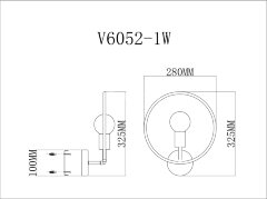 Бра Moderli V6052-1W