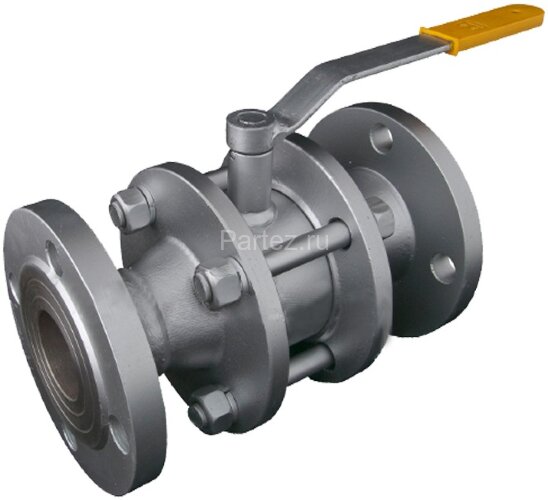 Кран шаровой стальной 11с64п Dу 50 Pу25 ф-ф