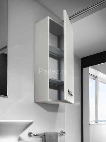 Roca THE GAP Шкафчик левый, белый глянец