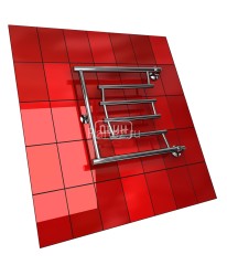 Полотенцесушитель водяной ДВИН D "Pobeda" лесенка 50/60, полированный (4627106963679)
