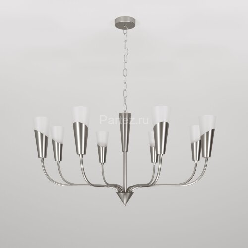 Подвесная люстра Eurosvet 60167/8 никель