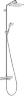27687000 Croma E 280 1jet Душевая система Showerpipe для ванны, хром