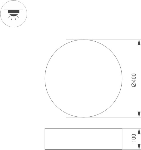 Потолочный светильник Arlight 022996(3)