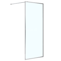 Душевая перегородка AZARIO RICHMOND 6310 Walk-in 1400x2000 прозрачное стекло 6 мм, цыет профиля серебро (AZ-NAG 6310 1400)