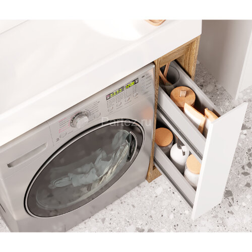 Тумба под раковину Aquaton Лондри 80 без фасада, Дуб Кантри (1A267101LHDY0)