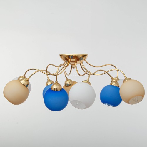 Потолочная люстра Doge Luce 350PL9GO-MIX