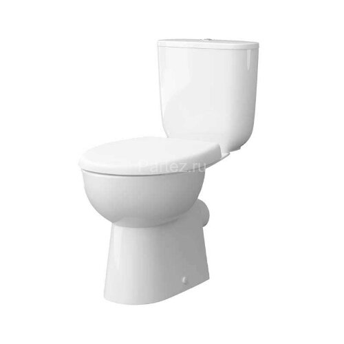 Унитаз-компакт Керамин Гольф R Инкоэр 360х620х750 напольный, с жестким сиденьем, с двухрежимной спус