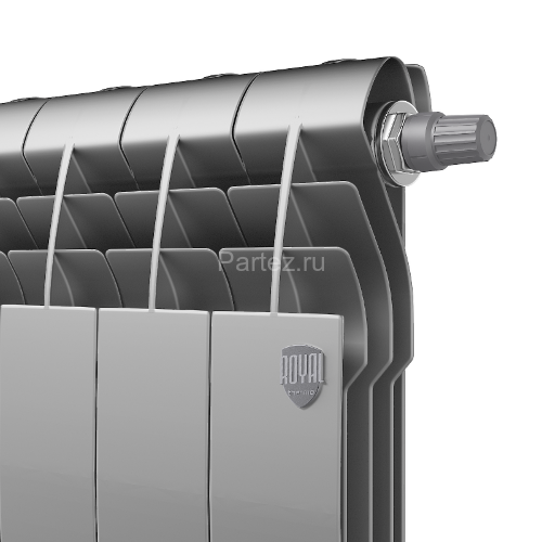 Радиатор Royal Thermo BiLiner 500 /Silver Satin VDR - 12 секц.