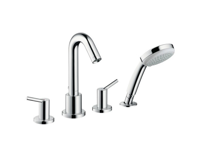 Hansgrohe 32314000 Talis Смеситель на край ванны, на 4 отверстия, 1/2