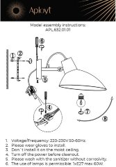 Бра Aployt APL.632.01.01