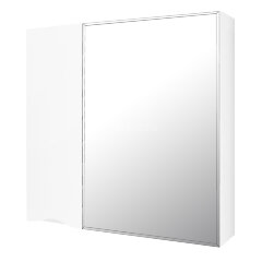 Зеркало-шкаф Loranto Santorini 70 700х140х700 левый, белый (CS00086969)