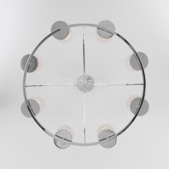 Потолочная люстра Eurosvet 60127/8 хром