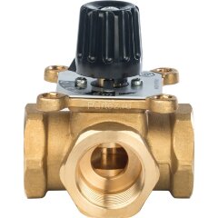 Трехходовой смесительный клапан 1" KVs 8 Stout