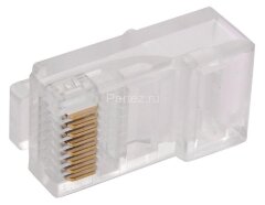 Разъем RJ45 8P8C кат.5E UTP GENERICA CS3-1C5EU-G