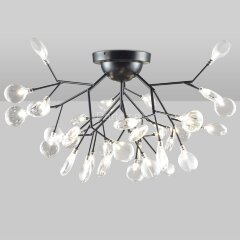 Потолочная люстра Natali Kovaltseva GRACE 75126/36С BLACK