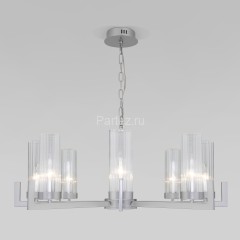 Подвесная люстра Eurosvet 60133/8 серебро