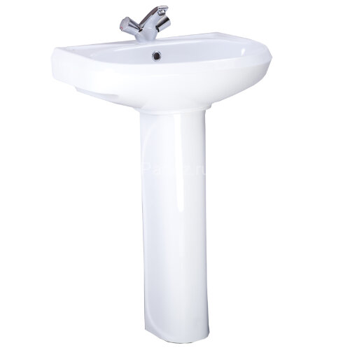 Раковина Santeri Вест 564 х 475, белая (1.3111.8.S00.11B.0)