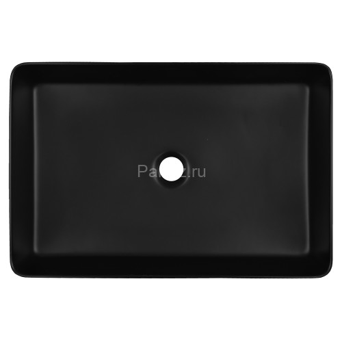 Раковина-чаша Azario 600х405х110 накладная, прямоугольная, черный матовый (AZ-2174-MB)