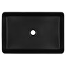 Раковина-чаша Azario 600х405х110 накладная, прямоугольная, черный матовый (AZ-2174-MB)