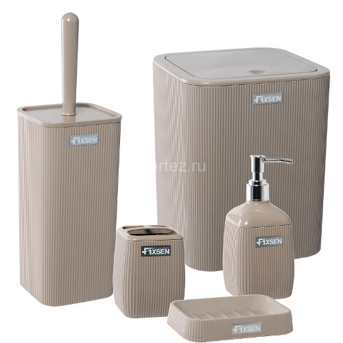 Ведро Fixsen Brown, Коричневый (FX-403-6)