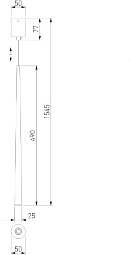 Подвесной светильник Elektrostandard 50257 LED