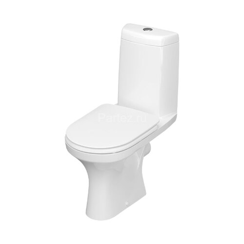 Унитаз-компакт Керамин Санти R 350х640х810 напольный, 2-режимный смыв, с жестким сиденьем с микролиф