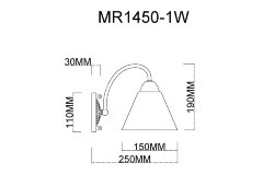 Бра MyFar MR1450-1W
