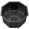 Мойка D400B Octavia MELANA Profline 1,2/200 ЧЕРНАЯ врезная фигурная D400B