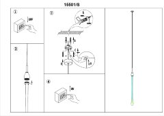 Подвесной светильник Newport 15501/S chrome